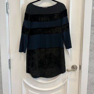 Rebecca Taylor Velvet Striped Women's Blouse